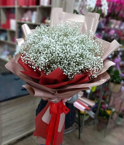 Букет цветов из: Гипсофила в Борзе