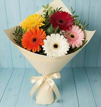 Букет цветов из:  Герберы в Борзе