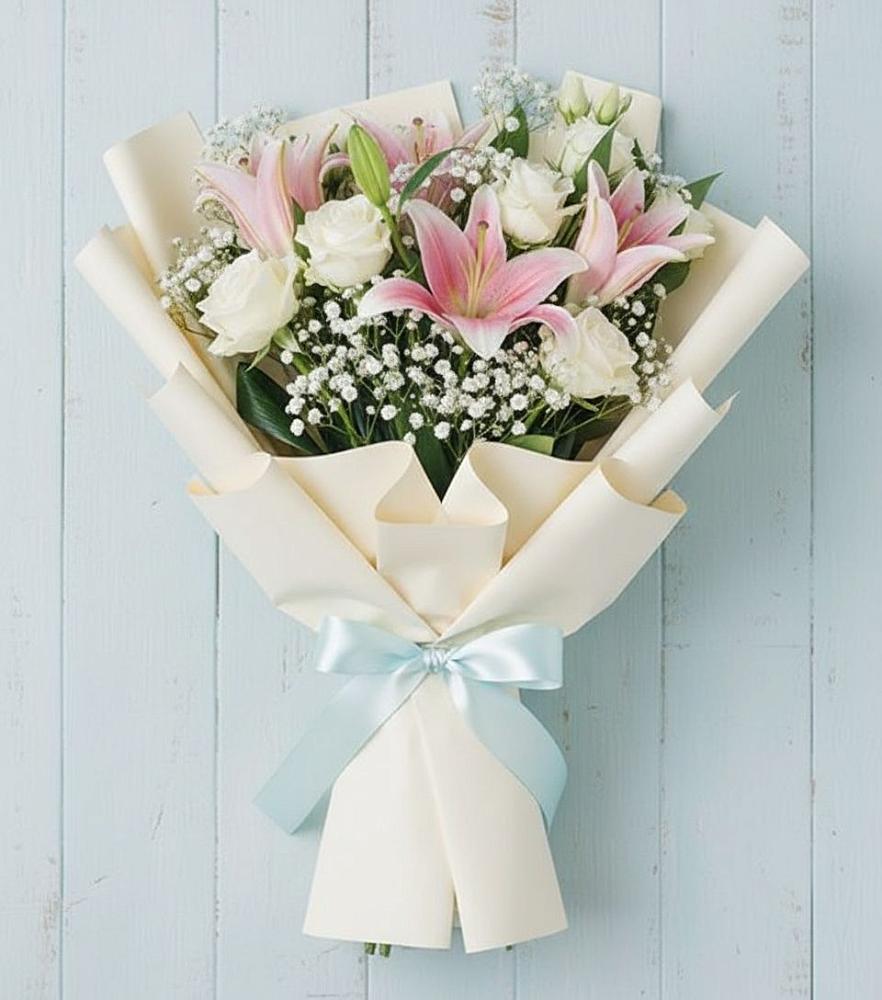 Букет цветов из: Лилии в Борзе