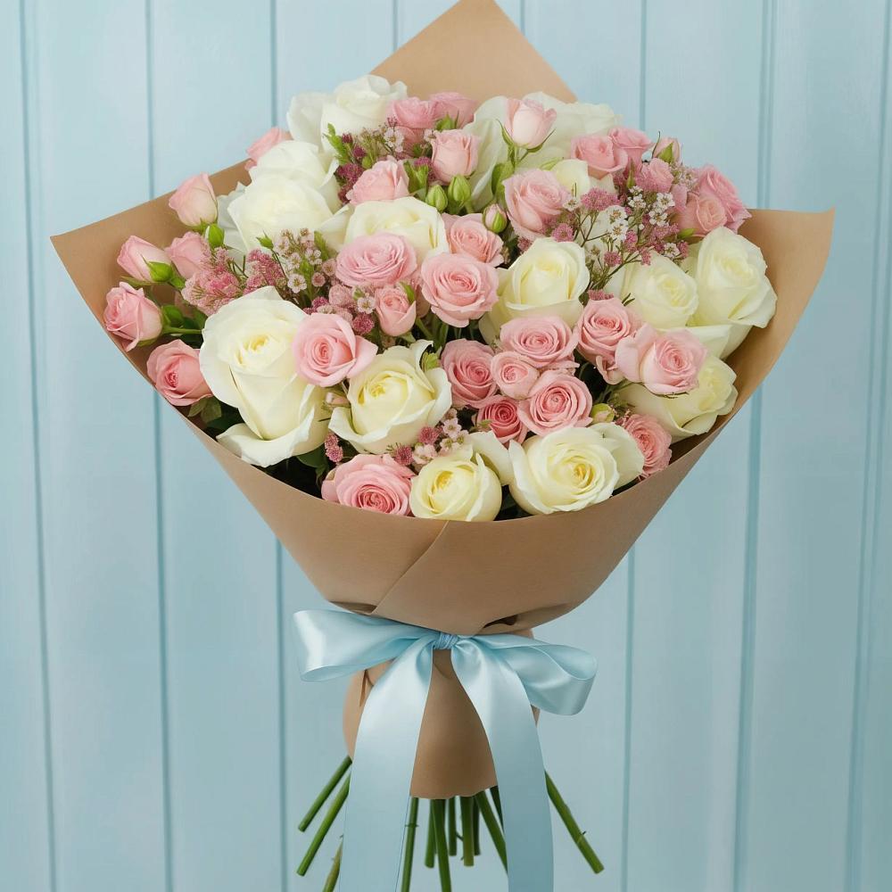 Букет цветов из: Розы в Борзе