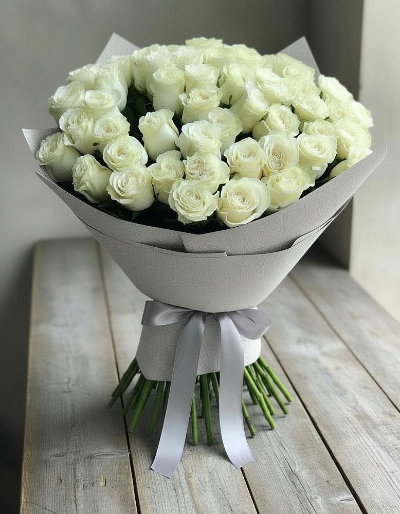 Букет 35 Белых роз в Борзе