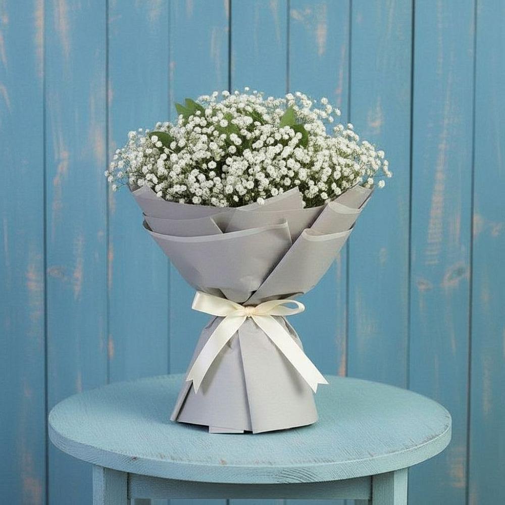 Букет цветов из: Гипсофила в Борзе