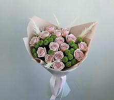 Букет цветов из:  Розы и Хризантемы в Борзе