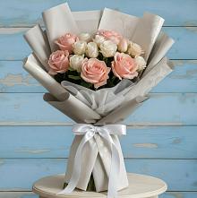 Букет цветов из:  Розы #REPLACE_PRED# Борзе